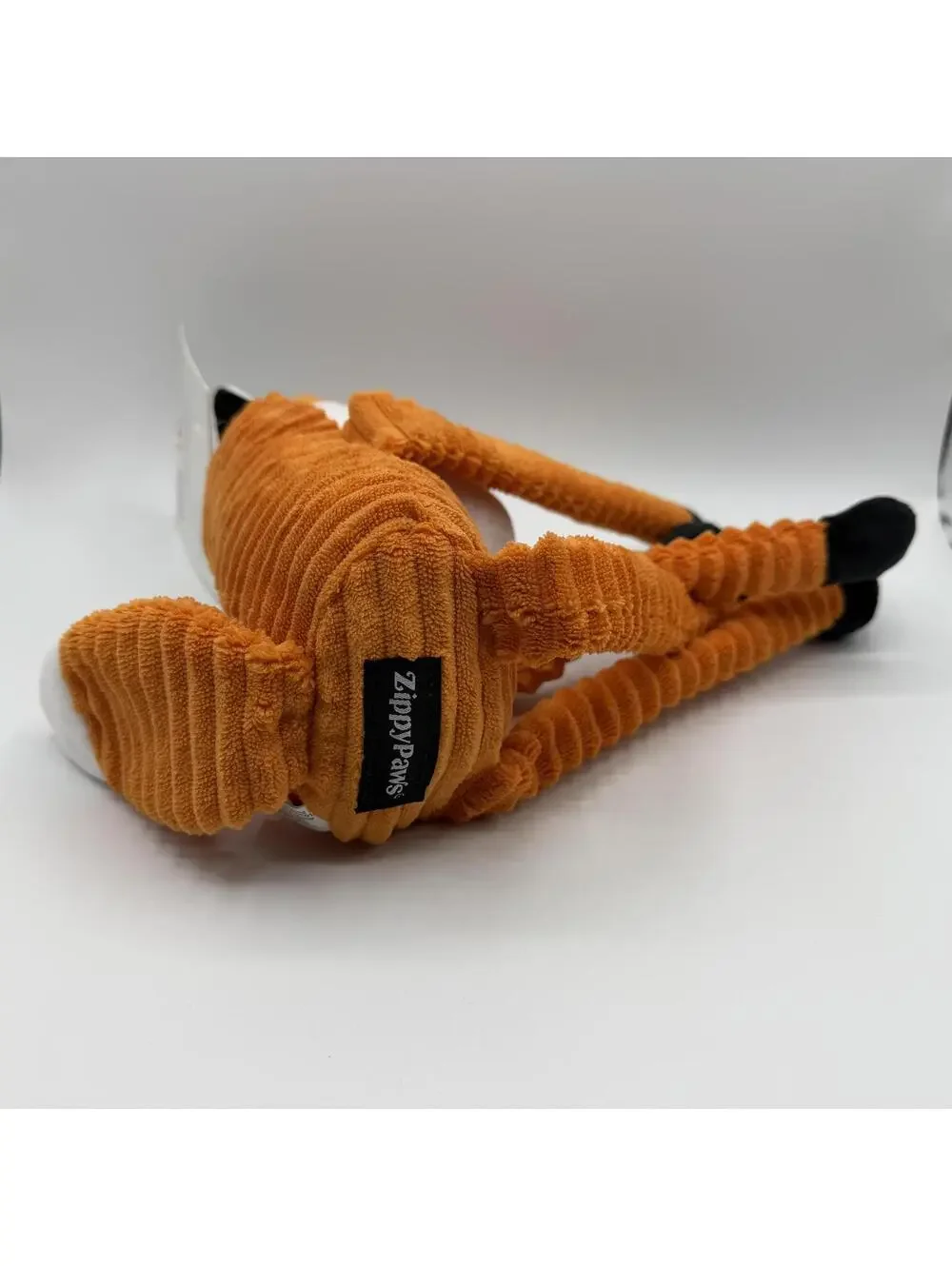 ZippyPaws Squeaky Plush Dog Toy Large Crinkle Fox ZPC-0010 Zippy Paws